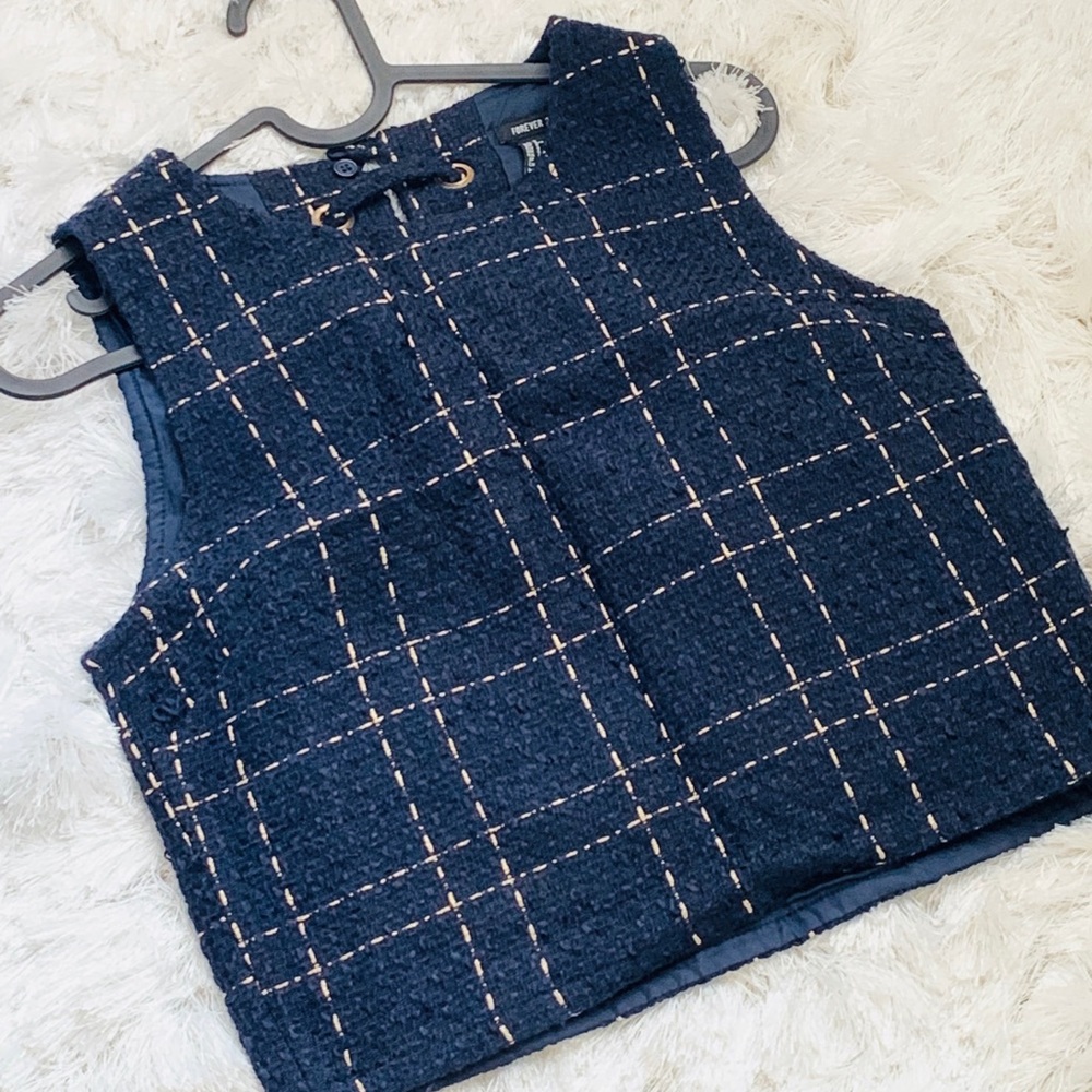 Crop top and skirt set